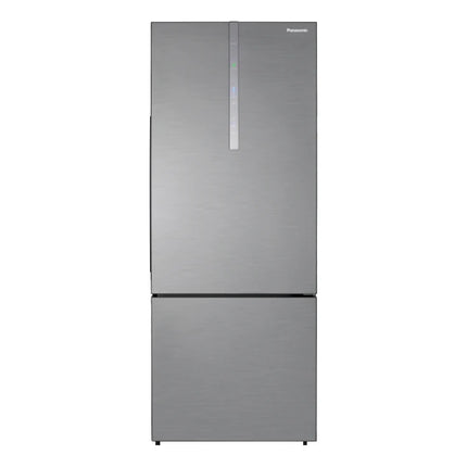 Panasonic 405L Inverter 2-Door Bottom Freezer Refrigerator (Silver Steel)