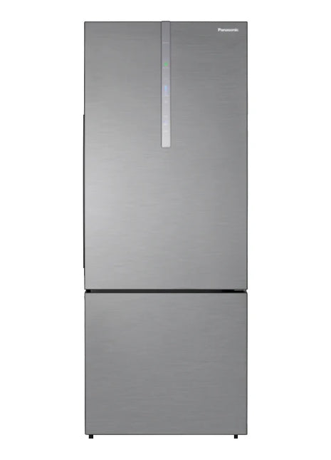 Panasonic 405L Inverter 2-Door Bottom Freezer Refrigerator (Silver Steel)