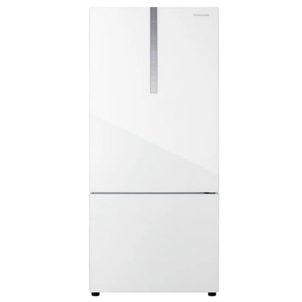 Panasonic 405L Inverter 2-Door Bottom Freezer Refrigerator (White)