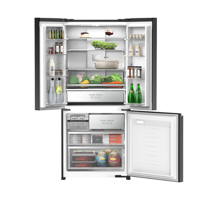 Panasonic 497L Inverter Premium Multi-Door Freezer Refrigerator (Black)