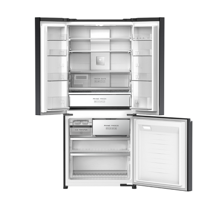 Panasonic 497L Inverter Premium Multi-Door Freezer Refrigerator (Black)