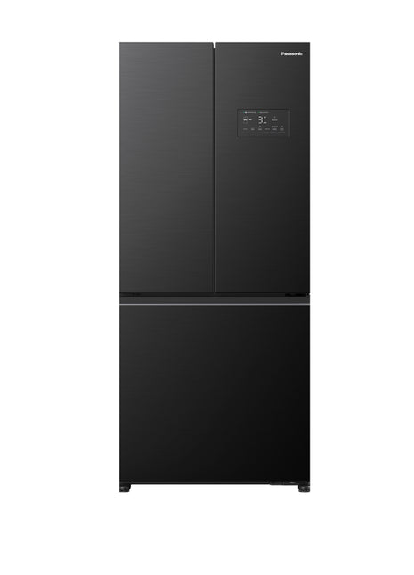 Panasonic 497L Inverter Premium Multi-Door Freezer Refrigerator (Black)