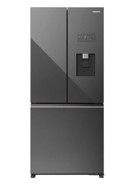 Panasonic 495L Premium Dark Mirror Design 3-door Refrigerator PRIME+ Edition