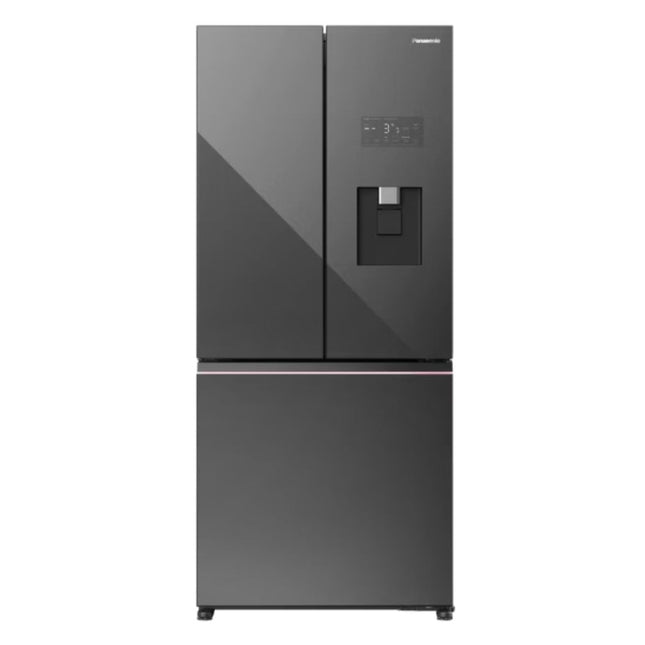 Panasonic 495L Premium Dark Mirror Design 3-door Refrigerator PRIME+ Edition