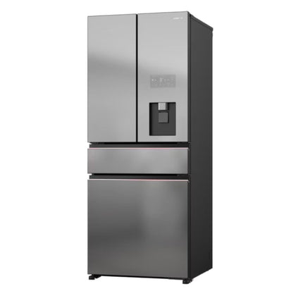 Panasonic 540L Premium Frosted Titanium Glass Design 4-door Refrigerator PRIME+ Edition