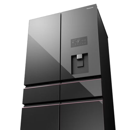 Panasonic 646L Premium Dark Mirror 6-door Refrigerator PRIME+ Edition