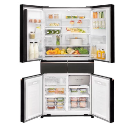 Panasonic 646L Premium Dark Mirror 6-door Refrigerator PRIME+ Edition