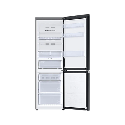 Samsung 325L Inverter Compressor Two Door Freezer Refrigerator (Black DOI)