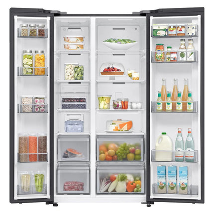 Samsung 655L Inverter Compressor Side by Side Refrigerator (Black DOI)