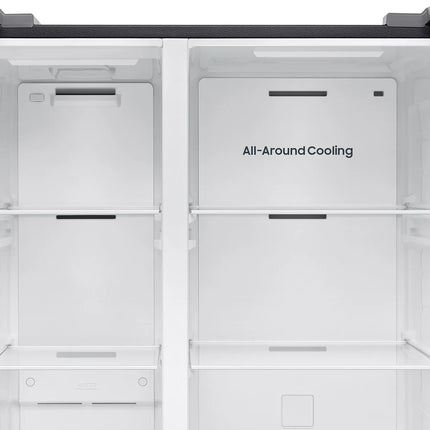 Samsung 655L Inverter Compressor Side by Side Refrigerator (Black DOI)