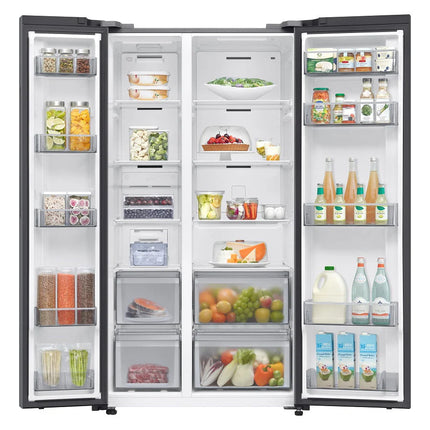 Samsung 655L Inverter Compressor Side by Side Refrigerator (Matt DOI Metal)