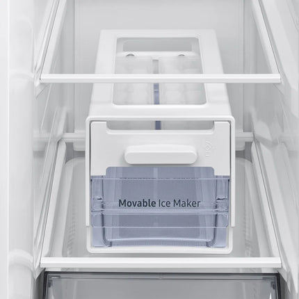 Samsung 655L Inverter Compressor Side by Side Refrigerator (Matt DOI Metal)
