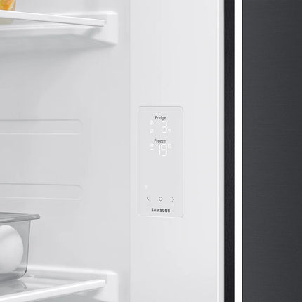 Samsung 655L Inverter Compressor Side by Side Refrigerator (Matt DOI Metal)