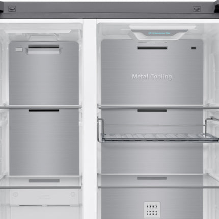 Samsung 655L Inverter Compressor Side by Side Refrigerator (Clean Black)