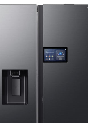 Samsung 615L Inverter Compressor AI Side by Side Refrigerator (Black DOI)
