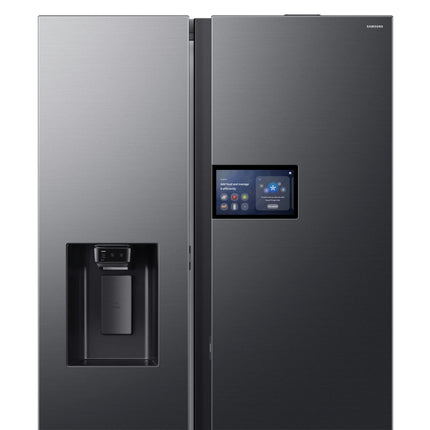 Samsung 615L Inverter Compressor AI Side by Side Refrigerator (Black DOI)