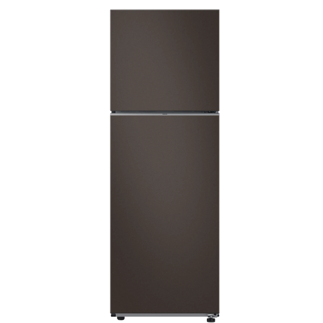Samsung 301L Inverter Compressor Two Door Top Freezer Refrigerator (Cotta Charcoal)