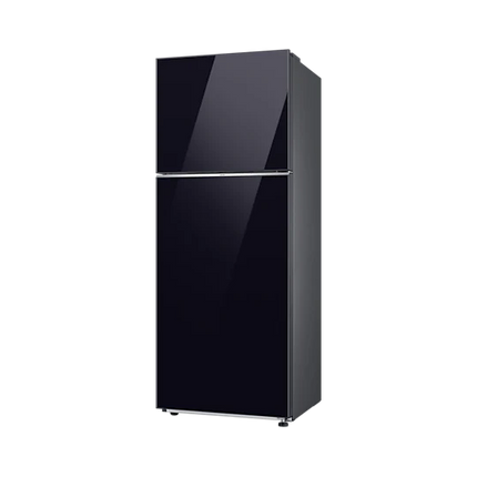 Samsung 397L Inverter Compressor Two Door Top Freezer Refrigerator (Clean Black)