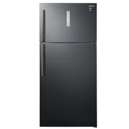 Samsung 620L Inverter Compressor Two Door Top Freezer Refrigerator (Black Inox)