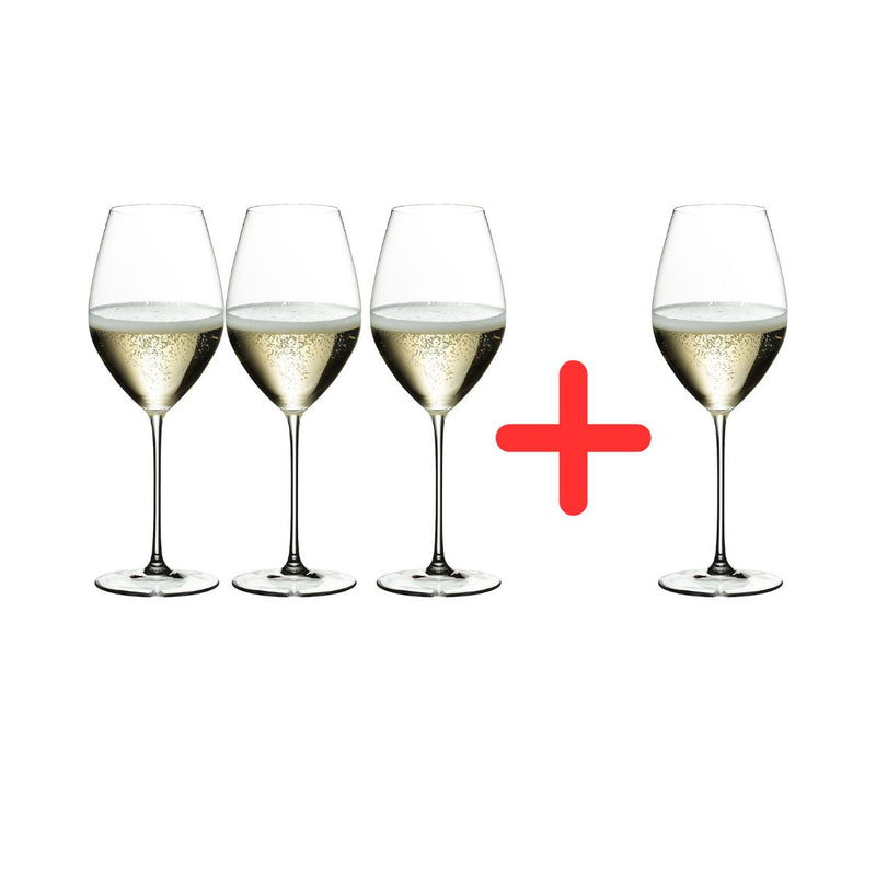 Riedel Veritas Champagne Wine Glass (Pay 3 Get 4)