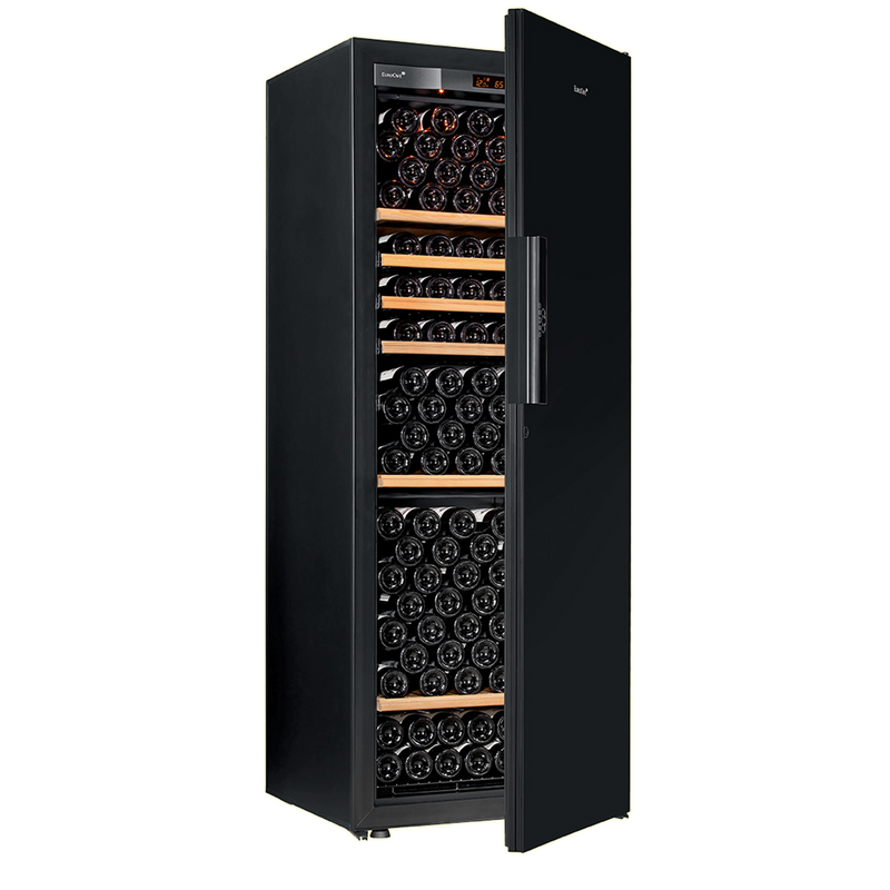 EuroCave 234 Bot Wine Cabinet (Piano Black Door) Pure