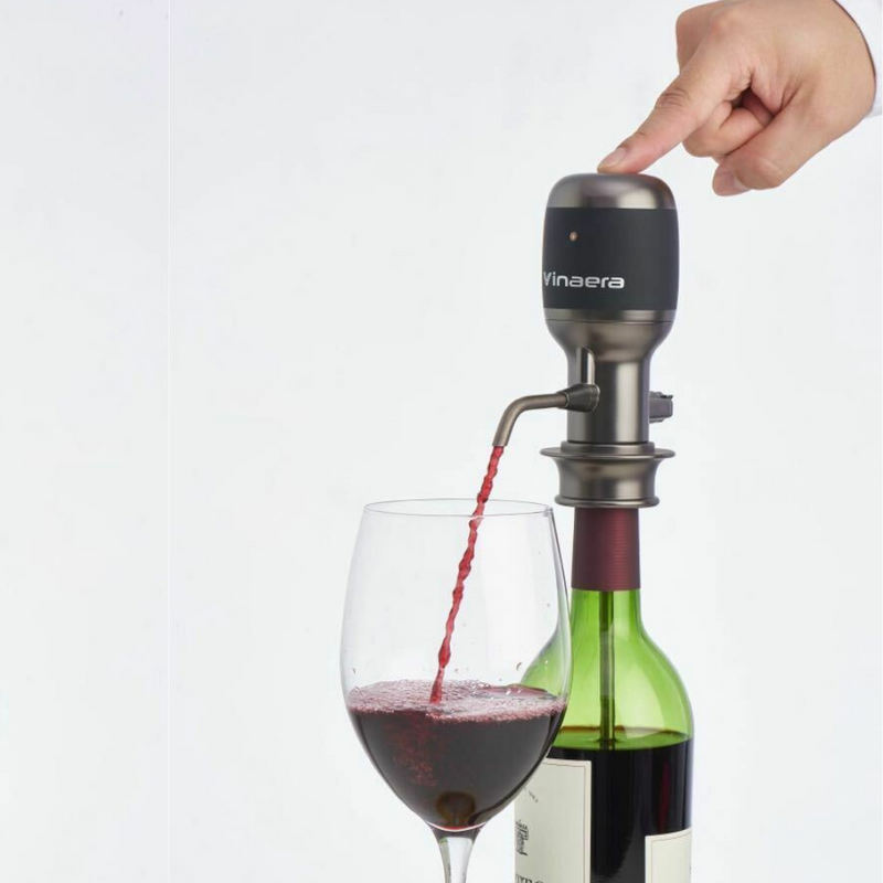 Vinaera Pro Adjustable Electric Wine Aerator