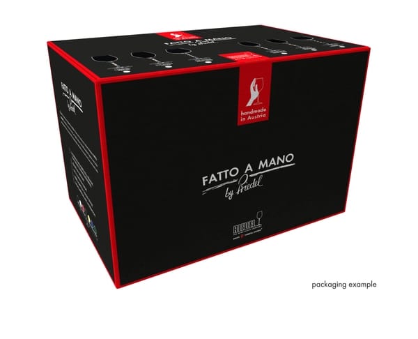 Riedel Fatto A Mano Gift Set Cabernet/Merlot (Set of 6 Pastel)