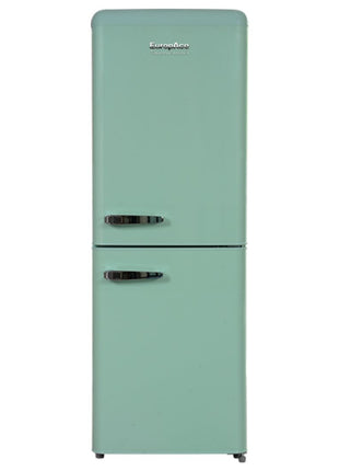 EuropAce 170L Retro 2-Door Fridge (Light Green)