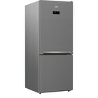 Beko 415L Bottom Freezer Two Door Refrigerator (Platinum Inox)