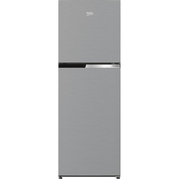 Beko 271L Two Door Refrigerator (Platinum Inox)