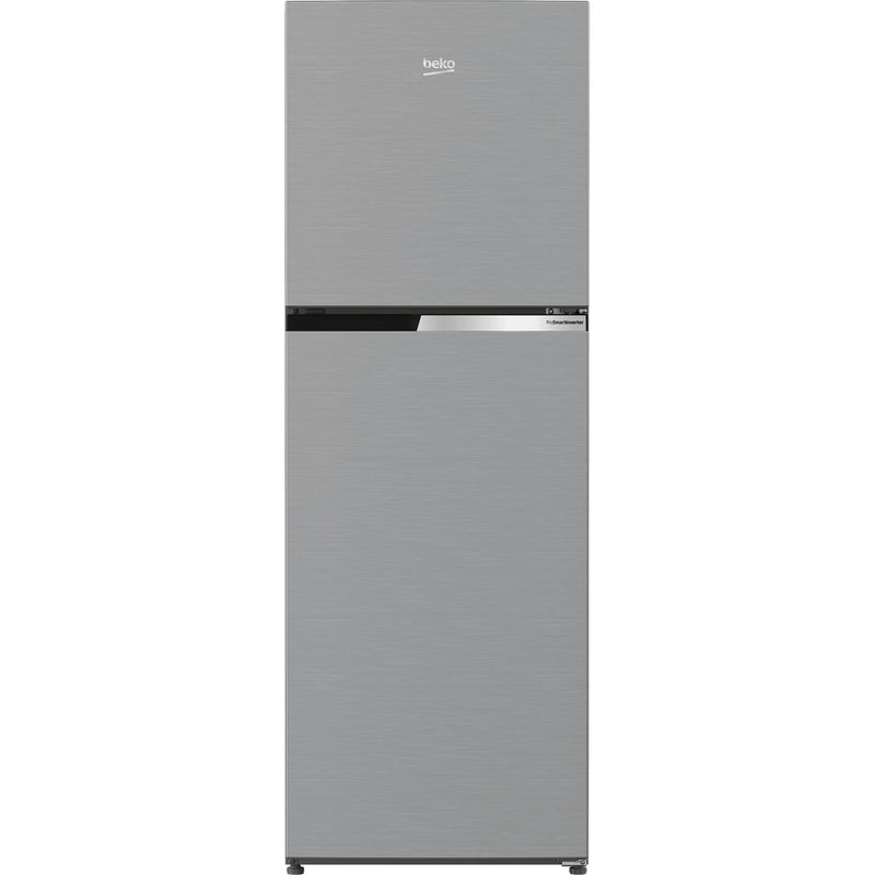 Beko 271L Two Door Refrigerator (Platinum Inox)