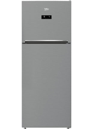 Beko 470L Two Door Refrigerator (Platinum Inox) RDNT470E50VZP