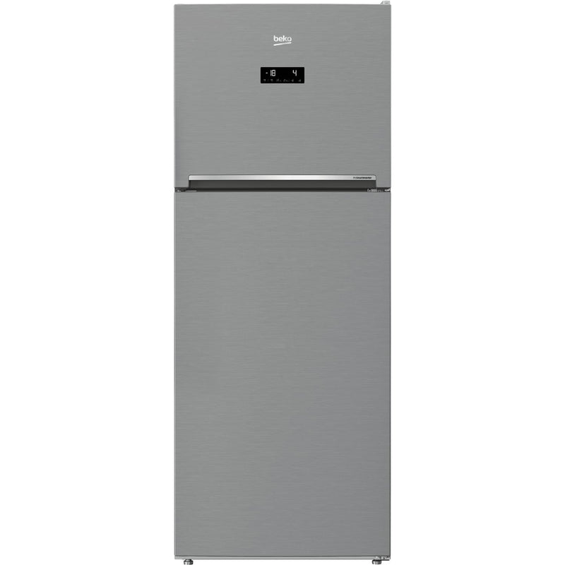 Beko 470L Two Door Refrigerator (Platinum Inox)