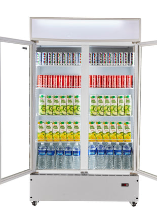 Kadeka 1100L Frost Free Showcase Chiller (2 Doors)