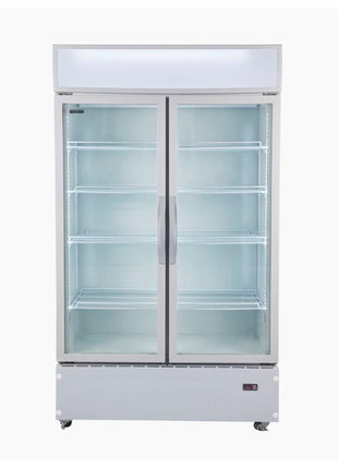 Kadeka 1100L Frost Free Showcase Chiller (2 Doors)
